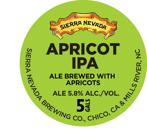 Sierra Nevada Apricot IPA October 2016