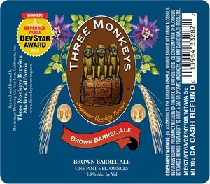 Brown Barrel Ale October 2016