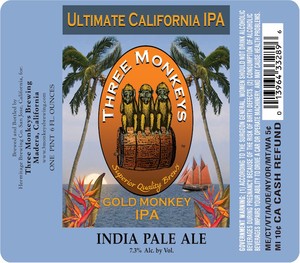 Ultimate California Ipa Gold Monkey IPA October 2016