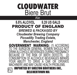 Cloudwater Biere Brut