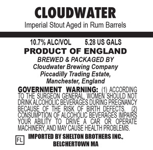 Cloudwater Imperial Stout September 2016
