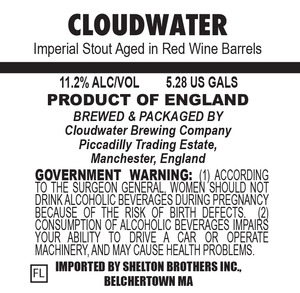 Cloudwater Imperial Stout September 2016