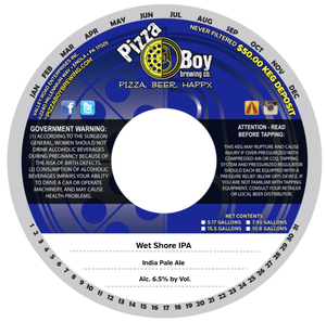 Pizza Boy Brewing Co. Wet Shore IPA