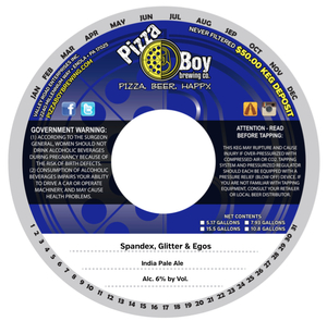 Pizza Boy Brewing Co. Spandex, Glitter & Egos