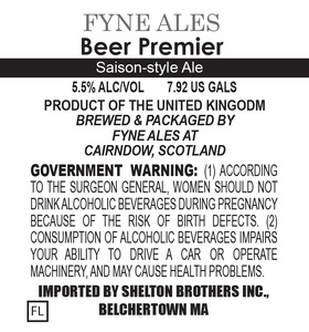 Fyne Ales Beer Premier October 2016