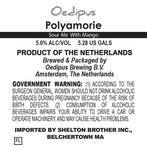Oedipus Brewing Polyamorie October 2016