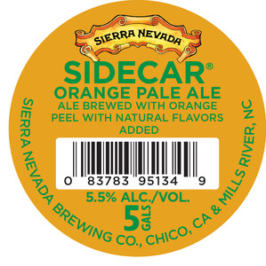 Sierra Nevada Sidecar October 2016