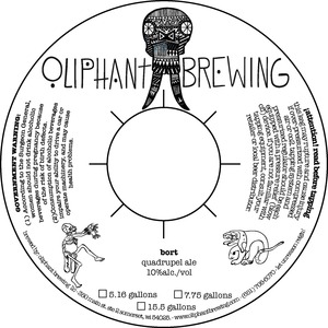 Oliphant Brewing Bort October 2016