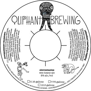 Oliphant Brewing Eleventacles