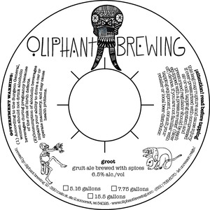 Oliphant Brewing Groot