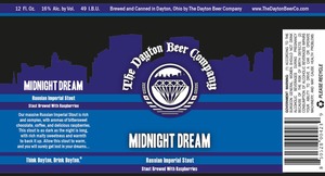 The Dayton Beer Company Midnight Dream November 2016