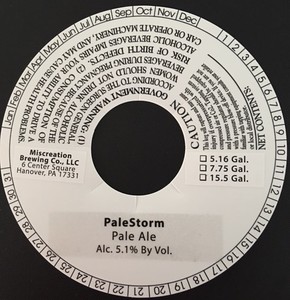Palestorm October 2016