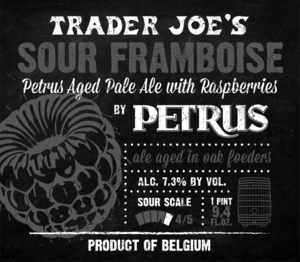 Trader Joe's Sour Framboise October 2016