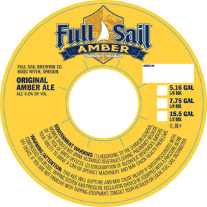 Full Sail Amber October 2016