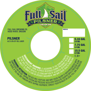 Full Sail Pilsner October 2016