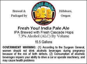 Three Mugs Brewing Fresh You! India Pale Ale