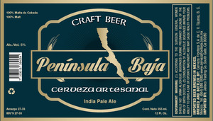 Peninsula Baja India Pale Ale December 2016