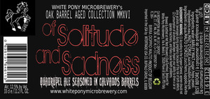 Of Solitudo And Sadness Quadrupel Ale