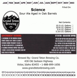 Grand Teton Brewing Company Science