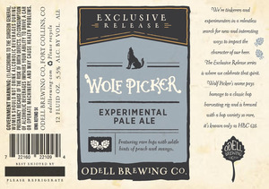 Odell Brewing Company Wolf Picker