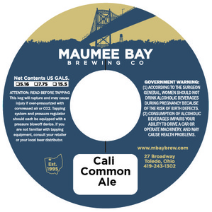Maumee Bay Brewing Cali Common