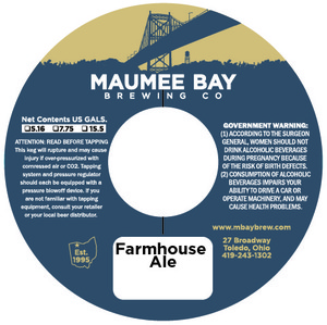 Maumee Bay Brewing Farmhouse Ale