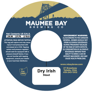 Maumee Bay Brewing Dry Irish Stout