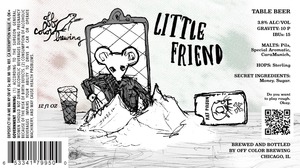 Off Color Brewing Little Friend