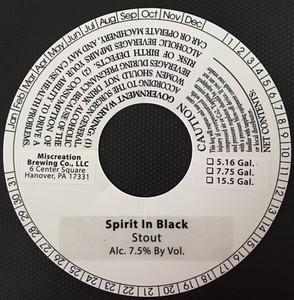 Spirit In Black October 2016