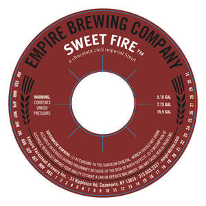 Empire Brewing Company Sweet Fire
