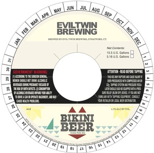 Evil Twin Brewing Bikini