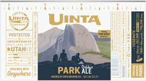 Uinta Brewing Company Park Golden Ale October 2016