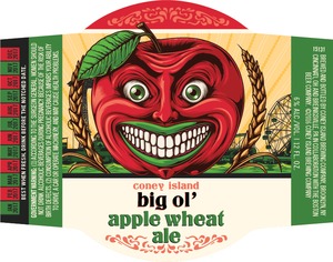 Coney Island Big Ol' Apple Wheat Ale November 2016