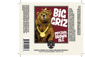Big Griz Imperial Brown Ale December 2016