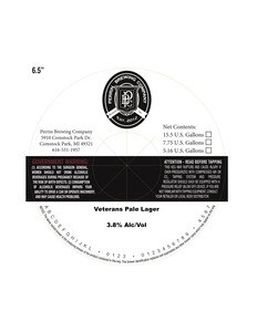 Veterans Pale Ale October 2016