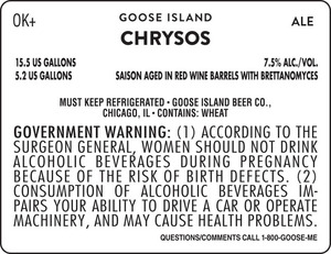 Goose Island Chrysos