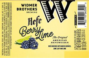 Widmer Brothers Brewing Company Berry Lime Hefe