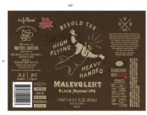 Nickel Brook Malevolent Black Ale 