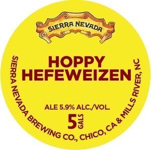 Sierra Nevada Hoppy Hefeweizen October 2016