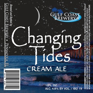 Gulf Coast Brewery Changing Tides Cream Ale
