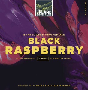 Upland Brewing Company Black Raspberry October 2016