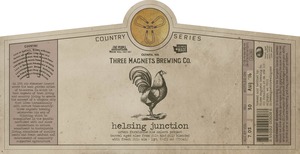 Three Magnets Brewing Co. Helsing Junction Urban Farmhouse Ale November 2016