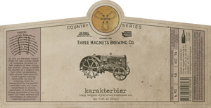 Three Magnets Brewing Co. Karakterbier Urban Farmhouse Ale October 2016