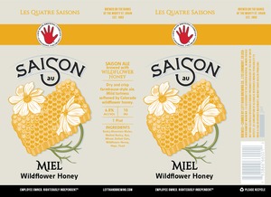 Left Hand Brewing Company Saison Au Miel