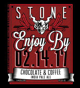 Stone Enjoy By Chocolate & Coffee Ipa 