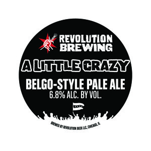 Revolution Brewing A Little Crazy October 2016