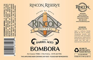 Barrel Aged Bombora 