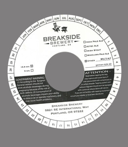 Breakside Brewery Will's Alt