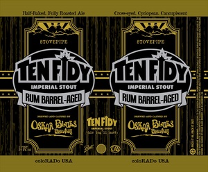 Rum Barrel Aged Ten Fidy October 2016