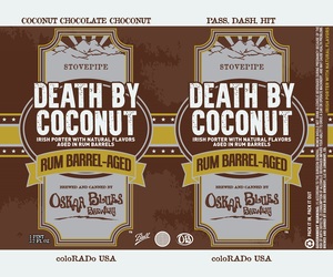 Rum Barrel Aged Death By Coconut November 2016